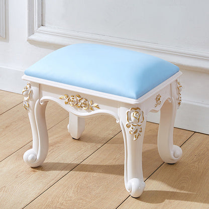 PU PELLE OTTOMANO PURA COLORE PURO COLORE ACQUA GLAM RESISTENTE GLAMS STANDARM OTTOMAN