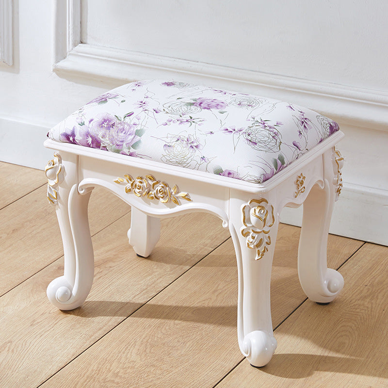 Pu en cuir ottoman pur sculpture de couleur purement glamour standard