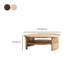 15"H Contemporary Cocktail Table Round Solid Wood Single Coffee Table Clearhalo 'Coffee & Accent Tables' 'Coffee Tables' 'coffee_tables' 'furn' 'furn_coffee_tables' 'Furniture' 'Living Room Furniture' 6477853