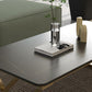 Slate Rectangle Coffee Table Sled Iron Base Type Single Table