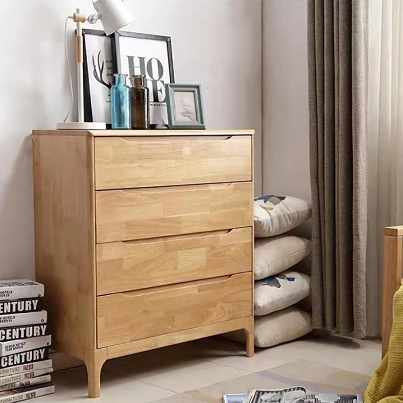 Rectangular Rubberwood Chest Mid-Century Modern Accent Chest Clearhalo 'Cabinets & Chests' 'cabinets_chests' 'furn' 'furn_cabinets_chests' 'Furniture' 'Living Room Furniture' 6478286