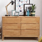 Rectangular Rubberwood Chest Mid-Century Modern Accent Chest Natural 6 Clearhalo 'Cabinets & Chests' 'cabinets_chests' 'furn' 'furn_cabinets_chests' 'Furniture' 'Living Room Furniture' 6478287
