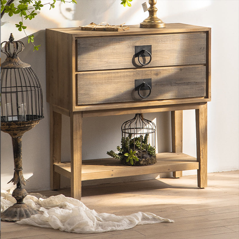 Industrial Rectangle Solid Wood With Doors Cabinet Distressed Wood Accent Cabinet Clearhalo 'Cabinets & Chests' 'cabinets_chests' 'furn' 'furn_cabinets_chests' 'Furniture' 'Living Room Furniture' 6478338