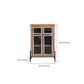 Industrial Rectangle Solid Wood With Doors Cabinet Distressed Wood Accent Cabinet Clearhalo 'Cabinets & Chests' 'cabinets_chests' 'furn' 'furn_cabinets_chests' 'Furniture' 'Living Room Furniture' 6478349