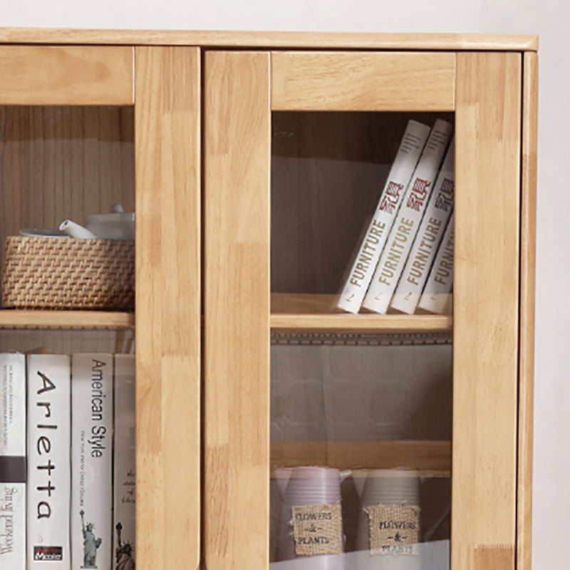 76.77" Tall Wood 1 - Drawer Accent Chest 2 Door Accent Cabinet Clearhalo 'Cabinets & Chests' 'cabinets_chests' 'furn' 'furn_cabinets_chests' 'Furniture' 'Living Room Furniture' 6478358