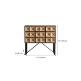 Mid-Century Modern Accent Chest Rectangular Wooden Chest in Distressed Finish Clearhalo 'Cabinets & Chests' 'cabinets_chests' 'furn' 'furn_cabinets_chests' 'Furniture' 'Living Room Furniture' 6478440