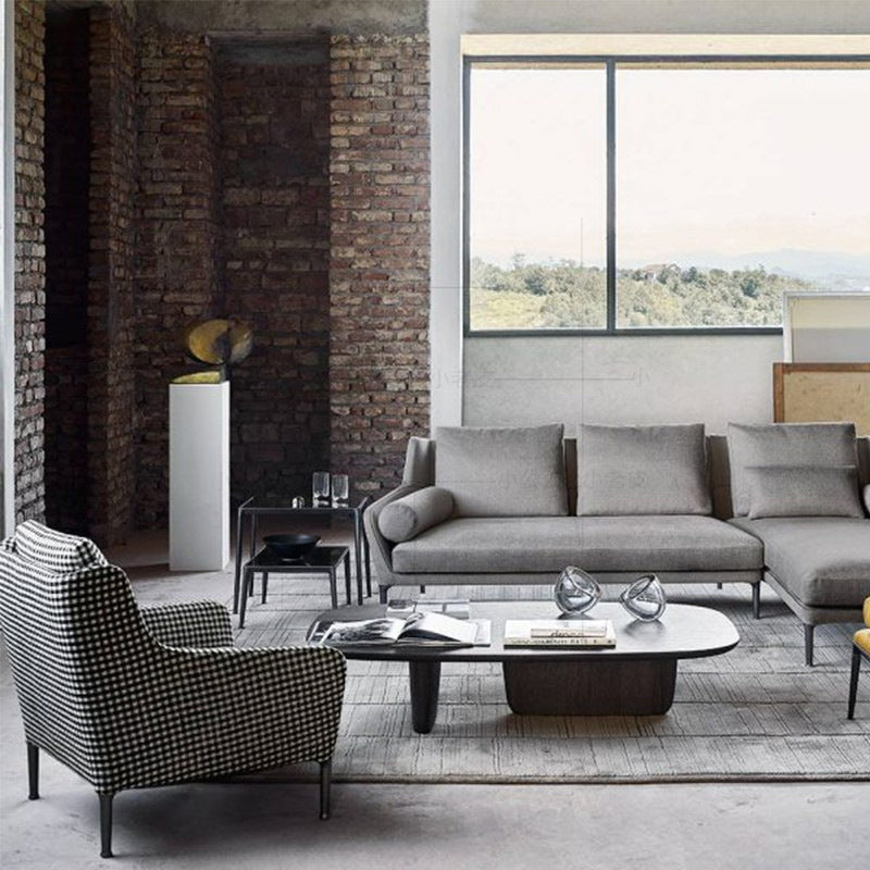 Scandinavian 1 Single Coffee Table Solid Wood Rectangular Cocktail Table Clearhalo 'Coffee & Accent Tables' 'Coffee Tables' 'coffee_tables' 'furn' 'furn_coffee_tables' 'Furniture' 'Living Room Furniture' 6478488