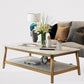 Mesa de cóctel Glam Coffee Mesa de cóctel de 4 patas con almacenamiento