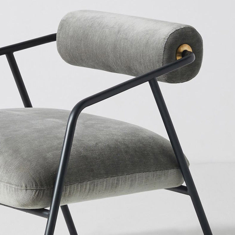 Living Room Contemporary Arm Chair Basic Four Leg Accent Armchair Clearhalo 'Accent Chairs' 'accent_chairs' 'Chairs & Seating' 'furn' 'furn_accent_chairs' 'Furniture' 'Living Room Furniture' 6478558