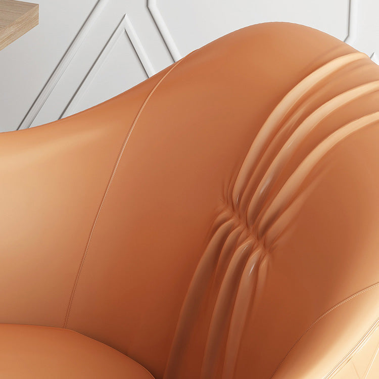 Living Room Mid-century Modern Accent Armchair Solid Color Arm Chair Clearhalo 'Accent Chairs' 'accent_chairs' 'Chairs & Seating' 'furn' 'furn_accent_chairs' 'Furniture' 'Living Room Furniture' 6478591