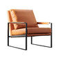 Solid Color Mid-century Modern Armchair Sled Arm Chair for Living Room Clearhalo 'Accent Chairs' 'accent_chairs' 'Chairs & Seating' 'furn' 'furn_accent_chairs' 'Furniture' 'Living Room Furniture' 6478632