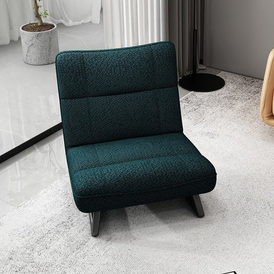 Fixed Back Sled Slipper Chair Solid Color Mid-century Modern Lounge Chair Clearhalo 'Accent Chairs' 'accent_chairs' 'Chairs & Seating' 'furn' 'furn_accent_chairs' 'Furniture' 'Living Room Furniture' 6478644