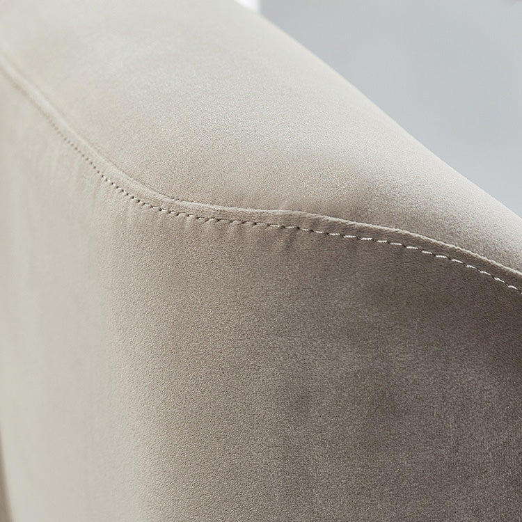 Solid Colo Contemporary Accent Chair Sled Velvet Accent Room Chair Clearhalo 'Accent Chairs' 'accent_chairs' 'Chairs & Seating' 'furn' 'furn_accent_chairs' 'Furniture' 'Living Room Furniture' 6478712