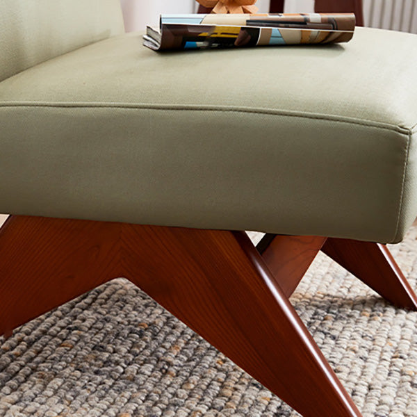 Mid-century Modern Slipper Chair Living Room Fino Accent Chair Clearhalo 'Accent Chairs' 'accent_chairs' 'Chairs & Seating' 'furn' 'furn_accent_chairs' 'Furniture' 'Living Room Furniture' 6478754