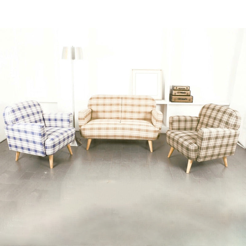 現代の生地の歯の染色抵抗性のタイトなシートソファリビングルーム