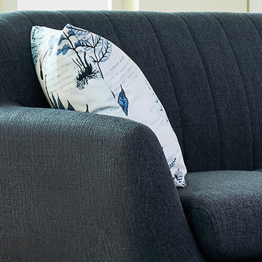 Zeitgenössischer Smoking -Arm -Sofa Slipbeschichteter Sofa für Wohnzimmer