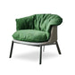 Solid Color Accent Room Chair Mid-century Living Room Lounge Chair Blackish Green Linen 1 Piece Clearhalo 'Accent Chairs' 'accent_chairs' 'Chairs & Seating' 'furn' 'furn_accent_chairs' 'Furniture' 'Living Room Furniture' 6478967