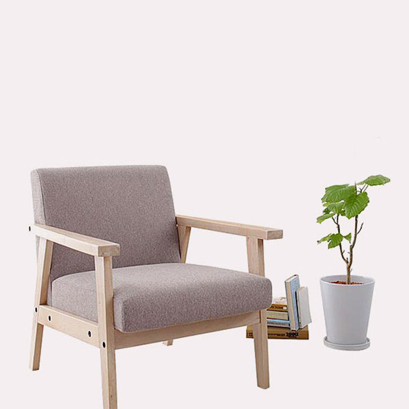 Coup de couleur unie en bois massif