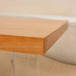 Rectangle Solid Wood Coffee Table with Acrylic Base Scandinavian Cocktail Table Clearhalo 'Coffee & Accent Tables' 'Coffee Tables' 'coffee_tables' 'furn' 'furn_coffee_tables' 'Furniture' 'Living Room Furniture' 6479111