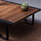 Rectangle Solid Wood Coffee Table Modern 4 Legs Coffee Cocktail Table