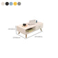 16.53" Tall Rectangle Coffee Table Wooden 4 Legs Cocktail Table with Storage Clearhalo 'Coffee & Accent Tables' 'Coffee Tables' 'coffee_tables' 'furn' 'furn_coffee_tables' 'Furniture' 'Living Room Furniture' 6479270