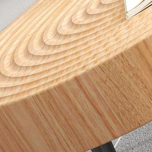 Cóctel de madera redonda escandinava Coftail Cofftail Metal 3 patas / 4 patas de café