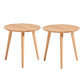 Contemporary Wood 3 Legs Round Living Room Accent Side Table Natural 2 Clearhalo 'Coffee & Accent Tables' 'End & Side Tables' 'end_side_tables' 'furn' 'furn_end_side_tables' 'Furniture' 'Living Room Furniture' 6479781