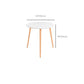 Contemporary Wood 3 Legs Round Living Room Accent Side Table Clearhalo 'Coffee & Accent Tables' 'End & Side Tables' 'end_side_tables' 'furn' 'furn_end_side_tables' 'Furniture' 'Living Room Furniture' 6479795
