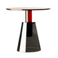 Contemporary Glass Top Pedestal Round Living Room Accent Side Table Clearhalo 'Coffee & Accent Tables' 'End & Side Tables' 'end_side_tables' 'furn' 'furn_end_side_tables' 'Furniture' 'Living Room Furniture' 6479926