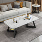 Slate Coffee Table Rectangle 17.7" High Coffee Cocktail Table Clearhalo 'Coffee & Accent Tables' 'Coffee Tables' 'coffee_tables' 'furn' 'furn_coffee_tables' 'Furniture' 'Living Room Furniture' 6480037
