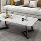 Slate Coffee Table Rectangle 17.7" High Coffee Cocktail Table Clearhalo 'Coffee & Accent Tables' 'Coffee Tables' 'coffee_tables' 'furn' 'furn_coffee_tables' 'Furniture' 'Living Room Furniture' 6480043