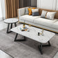 Slate Coffee Table Rectangle 17.7" High Coffee Cocktail Table Clearhalo 'Coffee & Accent Tables' 'Coffee Tables' 'coffee_tables' 'furn' 'furn_coffee_tables' 'Furniture' 'Living Room Furniture' 6480048