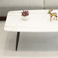 Rectangle Slate Coffee Table Glam 4 Legs Coffee Cocktail Table Clearhalo 'Coffee & Accent Tables' 'Coffee Tables' 'coffee_tables' 'furn' 'furn_coffee_tables' 'Furniture' 'Living Room Furniture' 6480090