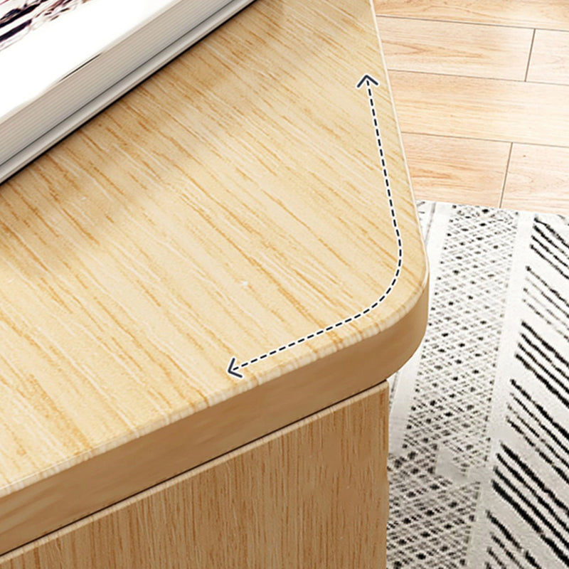 Modernism Simple Geometric Coffee Cocktail Table with Storage Clearhalo 'Coffee & Accent Tables' 'Coffee Tables' 'coffee_tables' 'furn' 'furn_coffee_tables' 'Furniture' 'Living Room Furniture' 6480123