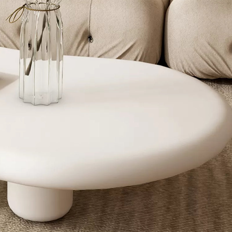 Nordischer wolkenförmiger Couchtisch aus Massivholz mit 4 Beinen