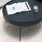 Mid-Century Modern Coffee Table with 4 Legs and Iron Round Top Clearhalo 'Coffee & Accent Tables' 'Coffee Tables' 'coffee_tables' 'furn' 'furn_coffee_tables' 'Furniture' 'Living Room Furniture' 6480235
