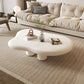 Scandinavian Free Form Coffee Table Wooden 4 Legs Cocktail Table Clearhalo 'Coffee & Accent Tables' 'Coffee Tables' 'coffee_tables' 'furn' 'furn_coffee_tables' 'Furniture' 'Living Room Furniture' 6480245