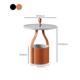 Piedistale in legno modernistico con tavolino del soggiorno rotondo