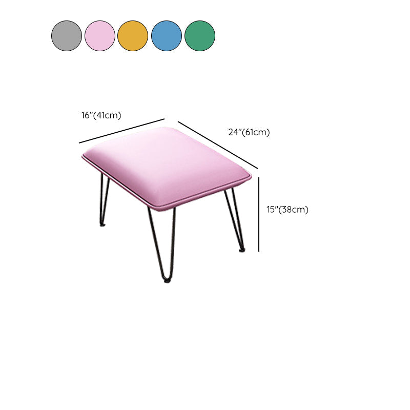 Silla tapizada de planeador moderno silla acento de botón con botones con piernas oscuras