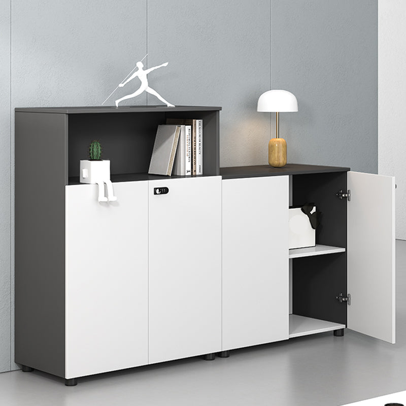 Nordic Style File Cabinets Solid Wood Electronic Lock Vertical Filing Cabinet for Office Clearhalo 'Filing Cabinets' 'filling_cabinets' 'furn' 'furn_filling_cabinets' 'Furniture' 'Office Furniture' 6483591
