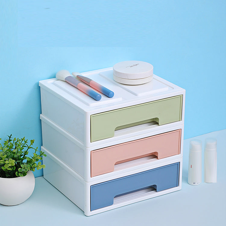 Coastal Plastic Cabinet Lateral Filing Cabinet with Drawers for Home and Office Clearhalo 'Filing Cabinets' 'filling_cabinets' 'furn' 'furn_filling_cabinets' 'Furniture' 'Office Furniture' 6483629