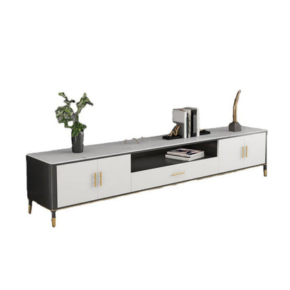 Open Storage TV Media Console Supporto TV in pietra per soggiorno