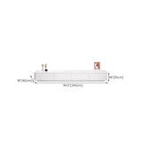 Console TV TV White TV contemporanea con console multimediale televisiva con archiviazione