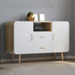 Contemporary TV Stand Engineered Wood TV Media Console with Storage Walnut Clearhalo 'furn' 'furn_tv_stands_entertainment_centers' 'Furniture' 'Living Room Furniture' 'TV Stands & Entertainment Centers' 'TV Stands & Media Storage Furniture' 'tv_stands_entertainment_centers' 6486415