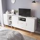 Contemporary TV Stand Engineered Wood TV Media Console with Storage Clearhalo 'furn' 'furn_tv_stands_entertainment_centers' 'Furniture' 'Living Room Furniture' 'TV Stands & Entertainment Centers' 'TV Stands & Media Storage Furniture' 'tv_stands_entertainment_centers' 6486418