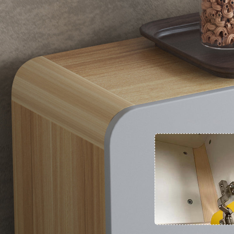 Contemporary TV Stand Engineered Wood TV Media Console with Storage Clearhalo 'furn' 'furn_tv_stands_entertainment_centers' 'Furniture' 'Living Room Furniture' 'TV Stands & Entertainment Centers' 'TV Stands & Media Storage Furniture' 'tv_stands_entertainment_centers' 6486422