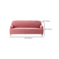 Contemporary Pink Cotton Settee Tight Back Sofa for Living Room Clearhalo 'furn' 'furn_sofas' 'Furniture' 'Living Room Furniture' 'Sofa' 'sofas' 6486619
