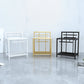 1 Shelf Glam Nightstand Metal Legs Included Night Table Open Storage ,23.6" Tall Clearhalo 'Bedroom Furniture' 'furn' 'furn_night_stand' 'Furniture' 'night_stand' 'Nightstands' 6486663