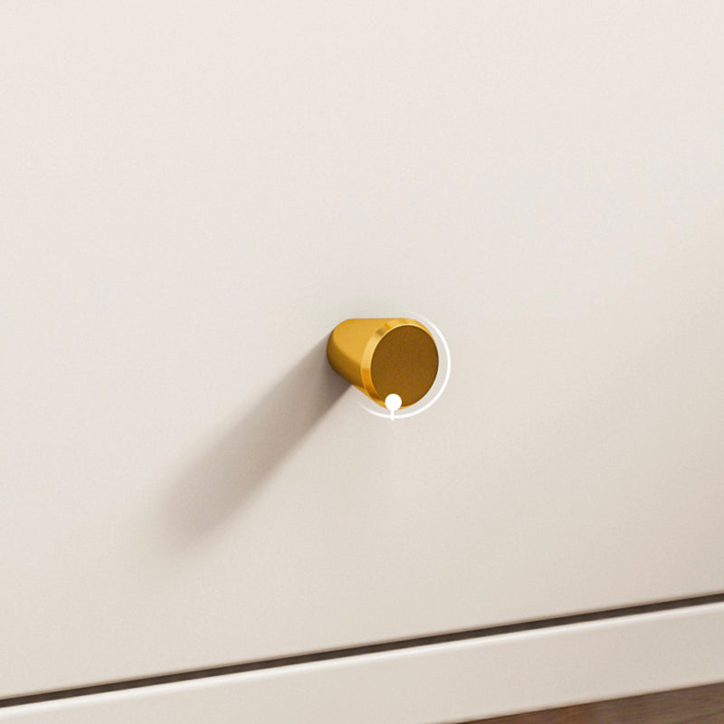 Zeitgenössischer Massivholz Nachttisch Schubladen Aufbewahrung Nachttisch