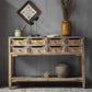 Commode traditionnelle en bois massif, commode de rangement pour chambre à coucher
